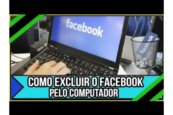 excluir facebook pelo computador