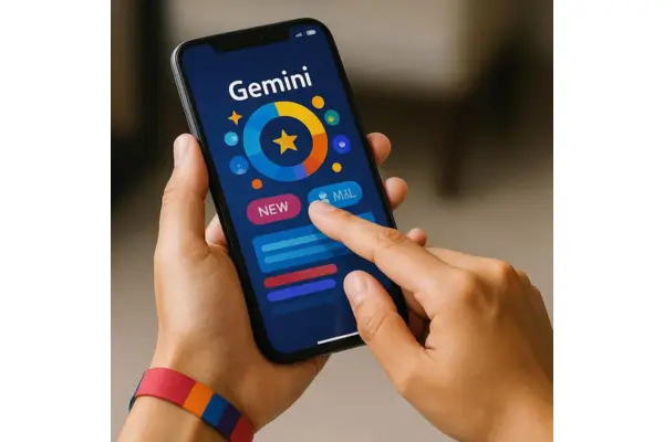 gemini pelo celular