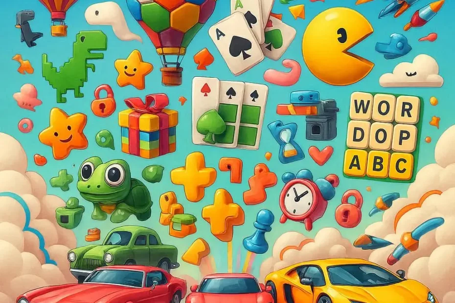 Jogos do Google grátis